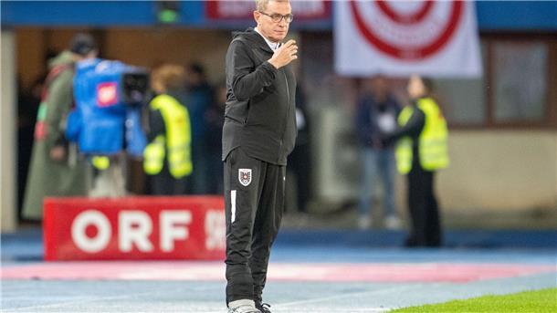 Ralf Rangnick feierte einen Sieg mit Österreich.