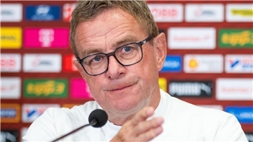 Ralf Rangnick ist seit 2022 Nationaltrainer Österreichs.
