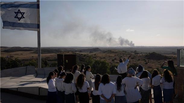 Rauch über dem Gazastreifen: Die israelische Armee weitet ihre Angriffe auf Gebiete aus, in denen das Militär schon zuvor im Einsatz war.