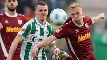 Regensburg verliert auswärts auch bei Aufsteiger Preußen Münster.