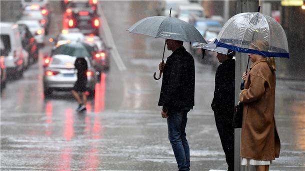 Regenwetter im australischen Sydney.