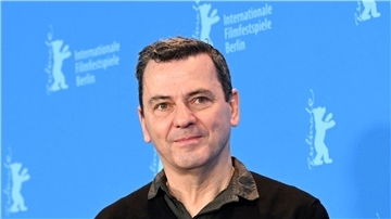 Regisseur Christian Petzold stellte seinen neuen Film „Roter Himmel“ auf der Berlinale vor.