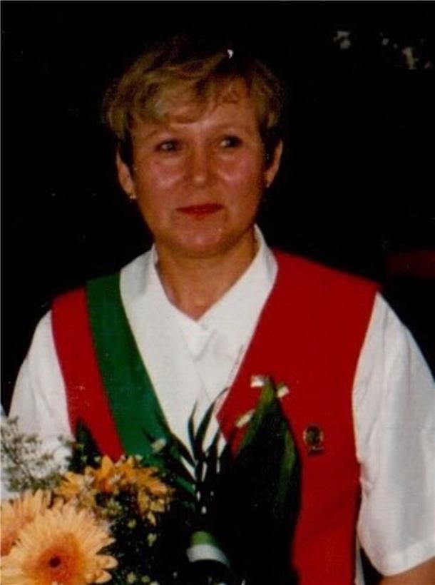 Renate Brunkhorst war 1985 die erste Damenbeste aus dem Schützenverein Elsdorf.