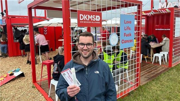 Renke Ostermann auf dem Deichbrand 2025. 