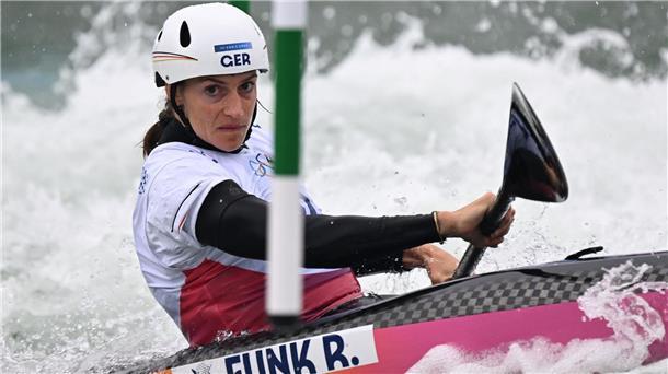 Ricarda Funk holte ihre erste Medaille bei der Kanuslalom-WM.