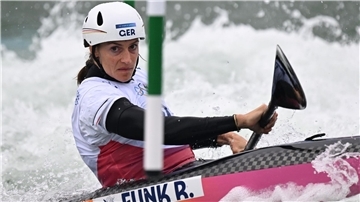 Ricarda Funk holte ihre erste Medaille bei der Kanuslalom-WM.