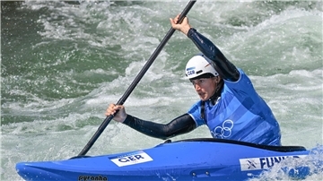 Ricarda Funk ist erstmals richtig zufrieden im Kaja-Cross. Beim Weltcupfinale wird sie Zweite im Time Trial und siegt im danach sogar. (Archivbild)