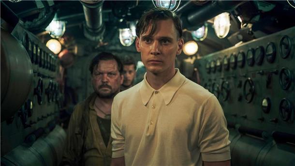 Rick Okon als Klaus Hoffmann - Szene aus der vierten Staffel von „Das Boot“.