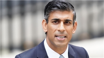 Rishi Sunak, Premierminister von Großbritannien.