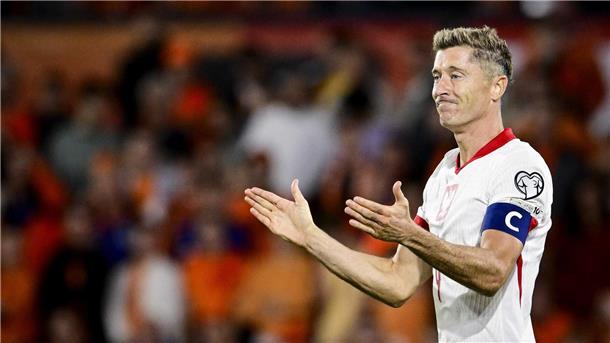 Unauffälliges Comeback: Lewandowski ohne Torchance raus Robert Lewandowski blieb bei seinem Comeback in der polnischen Nationalelf unauffällig.