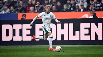 Robn Hack bleibt laut Medien bis 2029 in Gladbach.