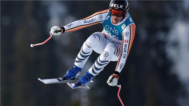 Romed Baumann war bei der Abfahrt in Kvitfjell ohne Chance.
