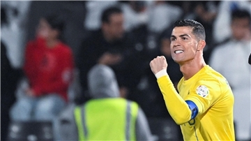 Ronaldo ist in Saudi-Arabien und auf dem Fußball-Platz glücklich. (Foto-Archiv)