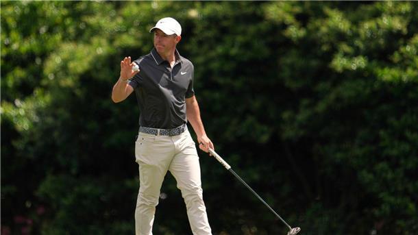 Rory McIlroy spielte eine starke 66er-Runde am zweiten Tag.