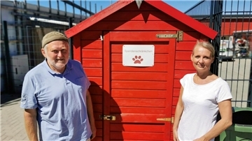 Amelie Bensch und Klaus-Dieter Hantschel