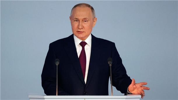 Russlands Präsident Wladimir Putin hält kurz vor dem Jahrestag des von ihm befohlenen Kriegs gegen die Ukraine eine Rede zur Lage der Nation.