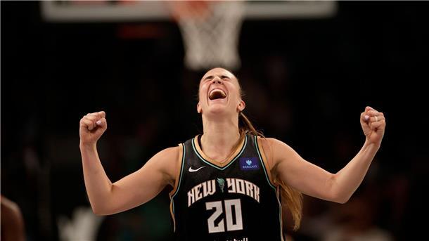 Sabrina Ionescu überragte beim Playoff-Sieg der New York Liberty