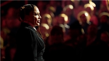 Sängerin Madonna bei der Verleihung der 65. Grammy Awards.