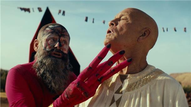 Großes Theater im Kino: „Seneca“ mit John Malkovich Samuel Finzi ist Statius (l), John Malkovich ist Seneca.