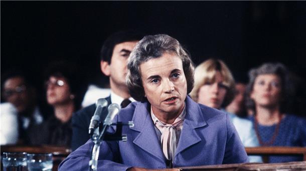 Sandra Day O’Connor im Jahr 1981. Sie einstige Richterin ist für viele bis heute ein Vorbild.