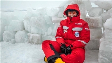 Sandra Tippenhauer erzählt von ihrem Moment 2020, der sie mit der „MOSAiC“-Expedition ins ewige Eis geführt hat.