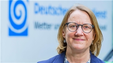 Sarah Jones ist von August 2023 an neue Präsidentin beim Deutschen Wetterdienst.