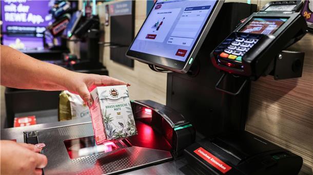 SB-Kassen sind im deutschen Einzelhandel inzwischen weit verbreitet.