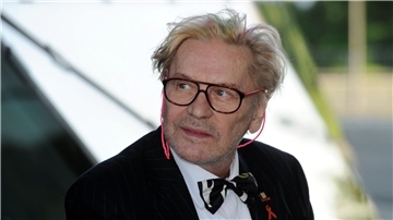 Schauspieler Helmut Berger bei einer Preisverleihung im Jahr 2013.