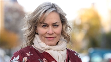Schauspielerin Gesine Cukrowski möchte auch mal etwas anderes als Krimis sehen.