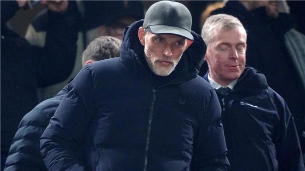 Liverpool verspielt Prestigesieg gegen Manchester United Schaute sich das Spiel in Liverpool auch an: Englands Nationaltrainer Thomas Tuchel.