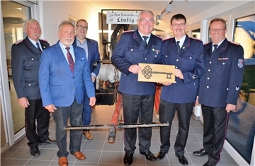 Schlüsselübergabe