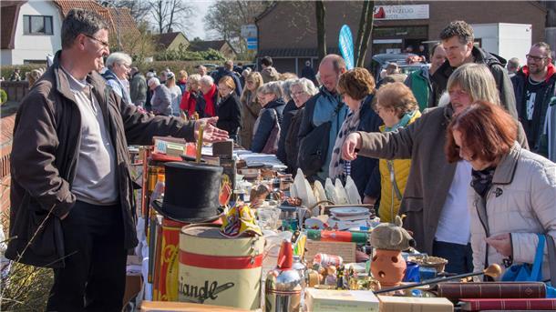 Schnäppchenjäger können beim „Frühling in Wilstedt“ wieder fündig werden. Nach drei Jahren Pause findet das Fest für die ganze Familie mit Flohmarkt und verkaufsoffenem Sonntag wieder statt.
