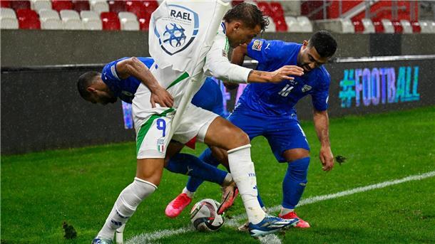 Heimspiele auswärts: Israels Fußball in Kriegszeiten Schon das Hinspiel gegen Italien hatte Israel vor wenigen Zuschauern in Ungarn ausgetragen