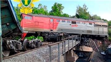 Schon in der Vergangenheit soll Kiew mehrere Sabotageakte auf das russische Bahnnetz verübt haben. (Archivbild)