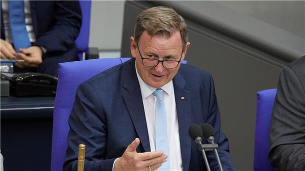 Linnemann lehnt Ramelows Hymnen-Vorschlag ab Schon in seiner Zeit als Thüringer Ministerpräsident hatte Bodo Ramelow eine Debatte über die Nationalhymne angestoßen. (Archivbild)