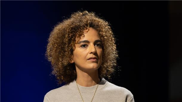 Leïla Slimani mit „Schaut, wie wir tanzen“ Schriftstellerin Leila Slimani hier auf der Frankfurter Buchmesse.