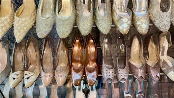 Pumps und Peeptoes: Museum zeigt Schuhe von Imelda Marcos Schuhe in allen Formen und Farben - das war die Leidenschaft von Imelda Marcos.
