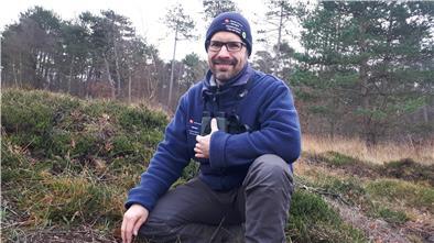 Sebastian Keller freut sich darüber, den Wald wieder um sich herum zu haben.