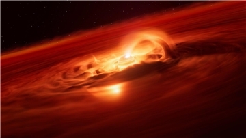 Planet verschlingt Gas in Rekordtempo Sechs Milliarden Tonnen pro Sekunde: Dieser Planet ist wahrlich ein Gierschlund.