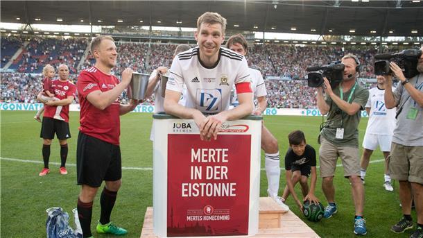 Nach WM-Enttäuschung: Geher Linke macht den Mertesacker Sein Eistonnen-Spruch ist legendär: Per Mertesacker. (Archivbild)