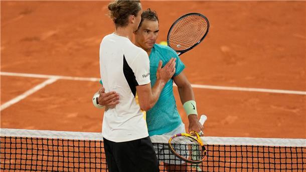 Sein letztes Match in Paris verlor Rafael Nadal gegen Alexander Zverev.
