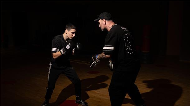 Sein Vater und Trainer ist Arminius Rolles großes Vorbild.
