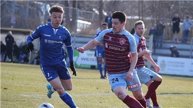 Seinen Stammplatz aus der Regionalliga will Rafael Brand (links) auch eine Liga höher behalten. Der Bremerhavener ist mit dem VfB Oldenburg in die 3. Liga aufgestiegen.