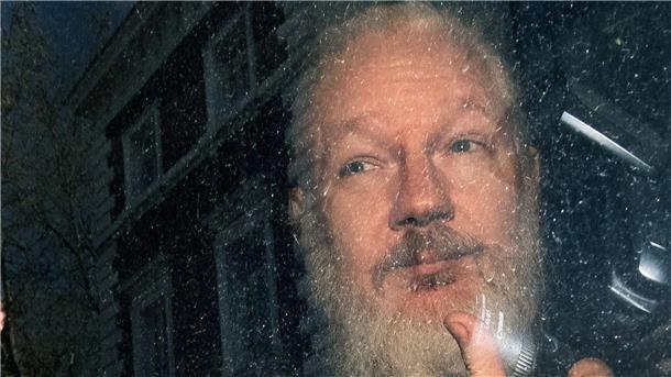 Seit April 2019 saß Assange im Londoner Hochsicherheitsgefängnis Belmarsh ein.