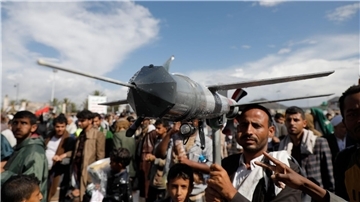 Seit Beginn des Gaza-Kriegs im Oktober 2023 greift die jemenitische Huthi-Miliz Israel regelmäßig mit Raketen und Drohnen an – als Ausdruck ihrer Solidarität mit der islamistischen Hamas. (Archivbild)