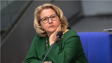Setzt auf eine feministische Entwicklungspolitik - auch im Gesundheitswesen: SPD-Ministerin Svenja Schulze.