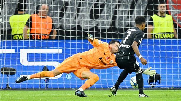 Setzte den Schlusspunkt beim Sieg gegen Galatasaray Istanbul: Ansgar Knauff.