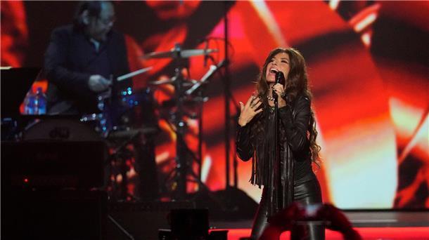 Shania Twain bei einer Veranstaltung zur Ehrung von Jon Bon Jovi. Die Sängerin tritt als Headliner bei dem diesjährigen Glastonbury Festival auf.