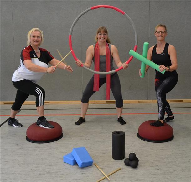 Gerlind Baum, Tena Sündermann und Barbara Pepe