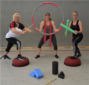 Gerlind Baum, Tena Sündermann und Barbara Pepe